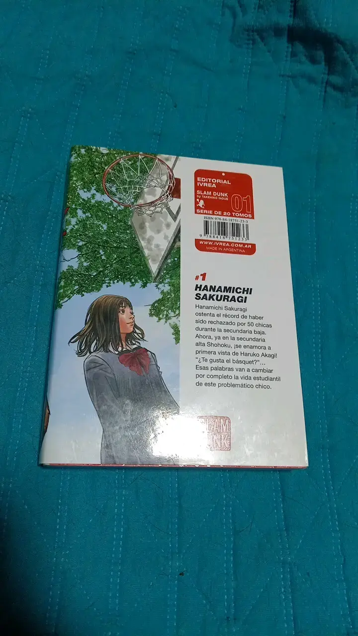 Manga Slam Dunk Volumen 1 de Takehiko Inoue - 2