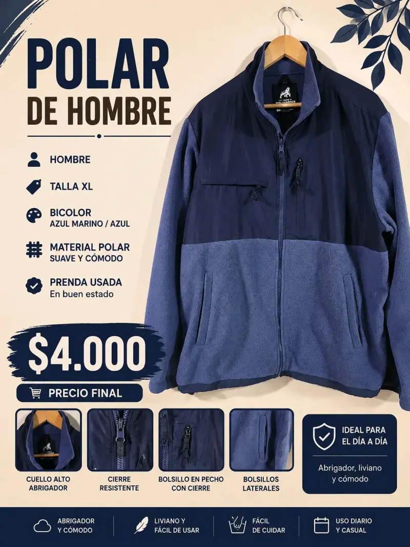 Chaqueta de pesca para hombre verde 3XL - 4