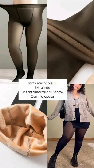 Pantys efecto piel - miniatura 4