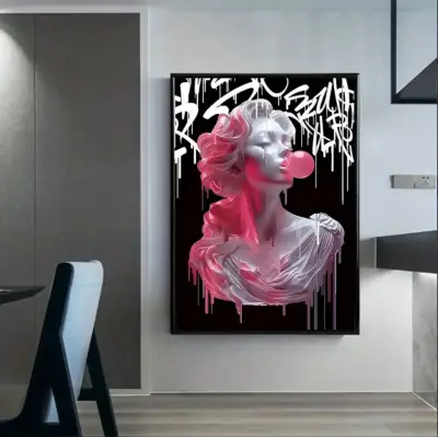 Bello Cuadro Decorativo Venus Rebelde 42 X 62 - miniatura 2