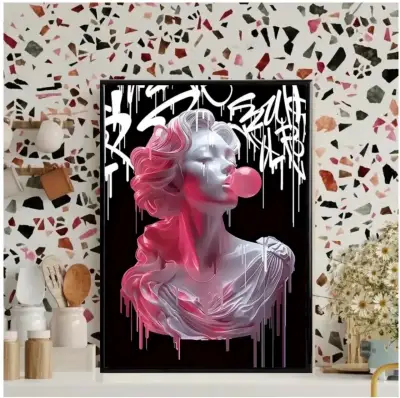 Bello Cuadro Decorativo Venus Rebelde 42 X 62 - miniatura 3