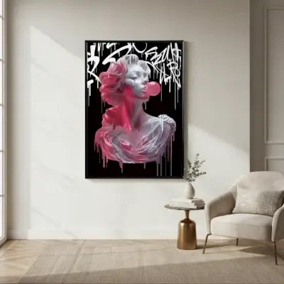 Bello Cuadro Decorativo Venus Rebelde 42 X 62 - miniatura 5