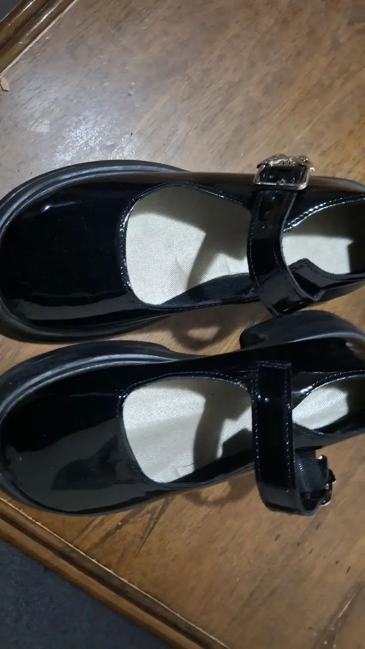 Zapatos de charol negro para niña talla 38 - 3