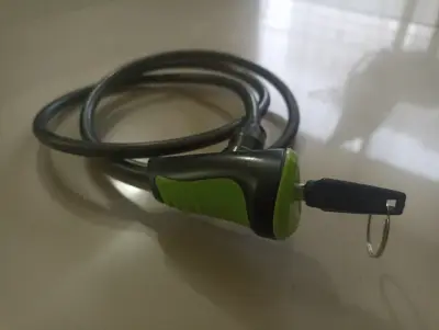 Candado de seguridad para bicicleta con llave - miniatura 1