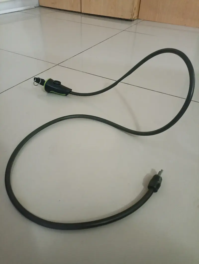 Candado de seguridad para bicicleta con llave - 5