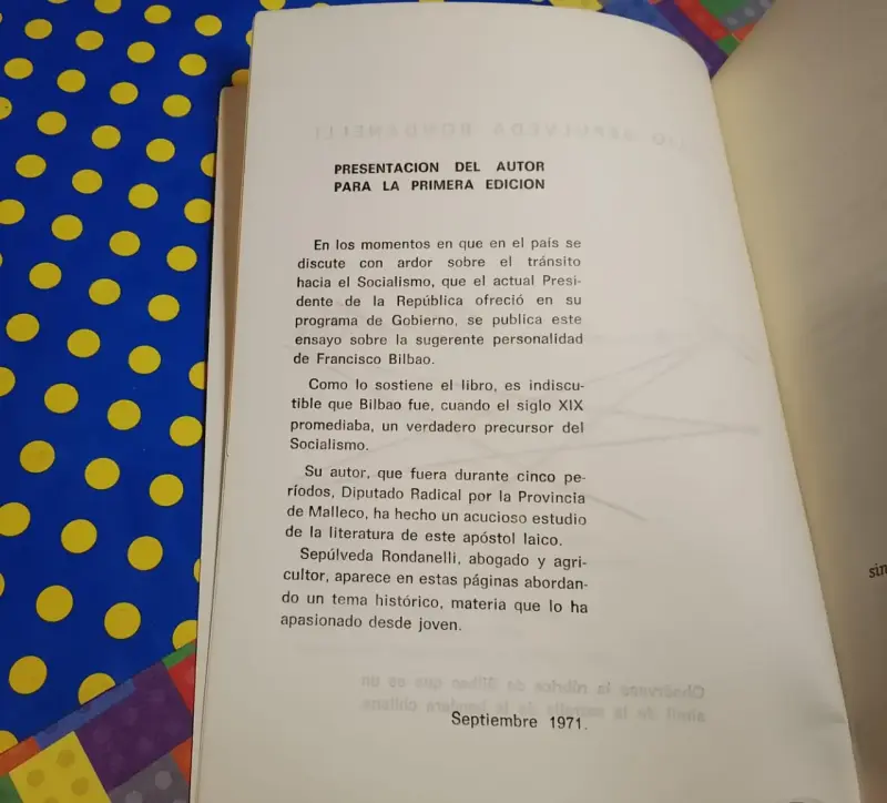 Francisco Bilbao Precursor Del Socialismo - 3