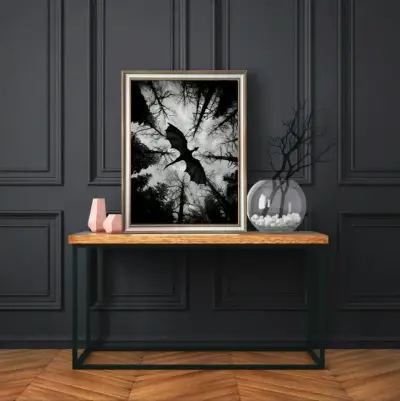 Elegante Cuadro Decorativo Dragón Daenerys 34x44 - miniatura 4