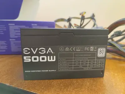 Fuente de poder EVGA 500W 80 Plus - miniatura 1