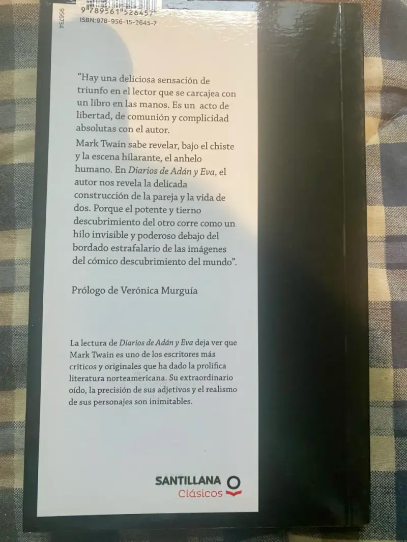 Libro 'Diarios de Adán y Eva' de Mark Twain - 2