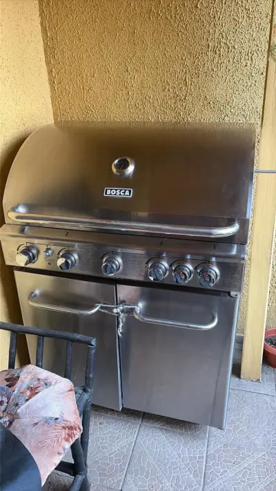 Parrilla a gas Bosca de acero inoxidable - miniatura 1