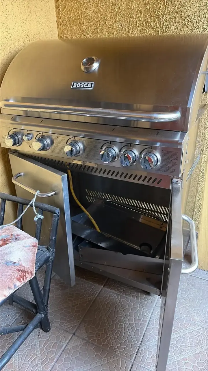 Parrilla a gas Bosca de acero inoxidable - 3
