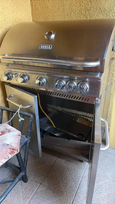 Parrilla a gas Bosca de acero inoxidable - miniatura 3