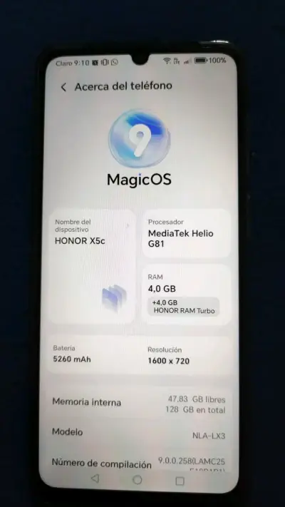 Smartphone Honor X5c con MagicOS 9 - miniatura 1