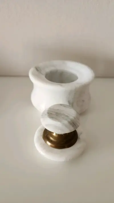 Joyero mármol con tapa - miniatura 2