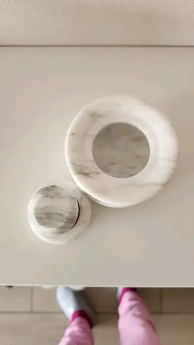 Joyero mármol con tapa - miniatura 4