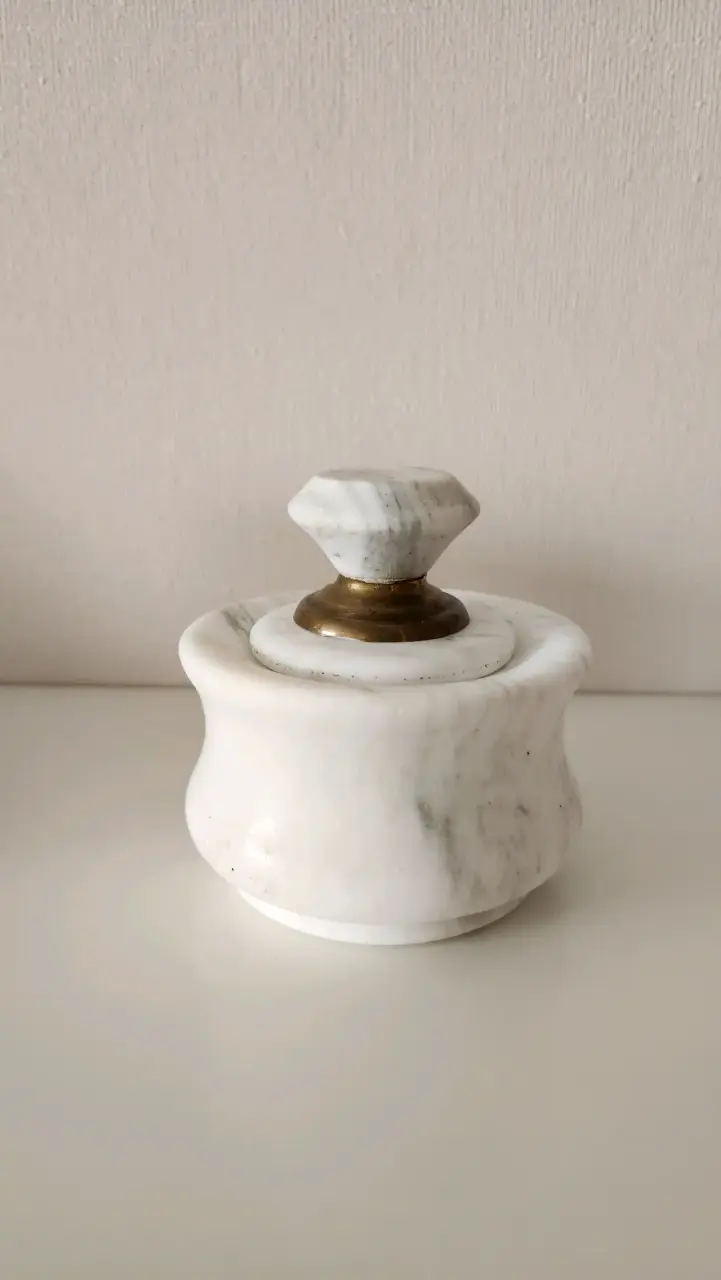 Joyero mármol con tapa - 5