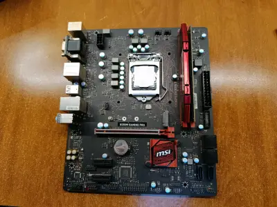 Placa madre MSI B250M + procesador i7 7700k+ 2 ram - miniatura 1