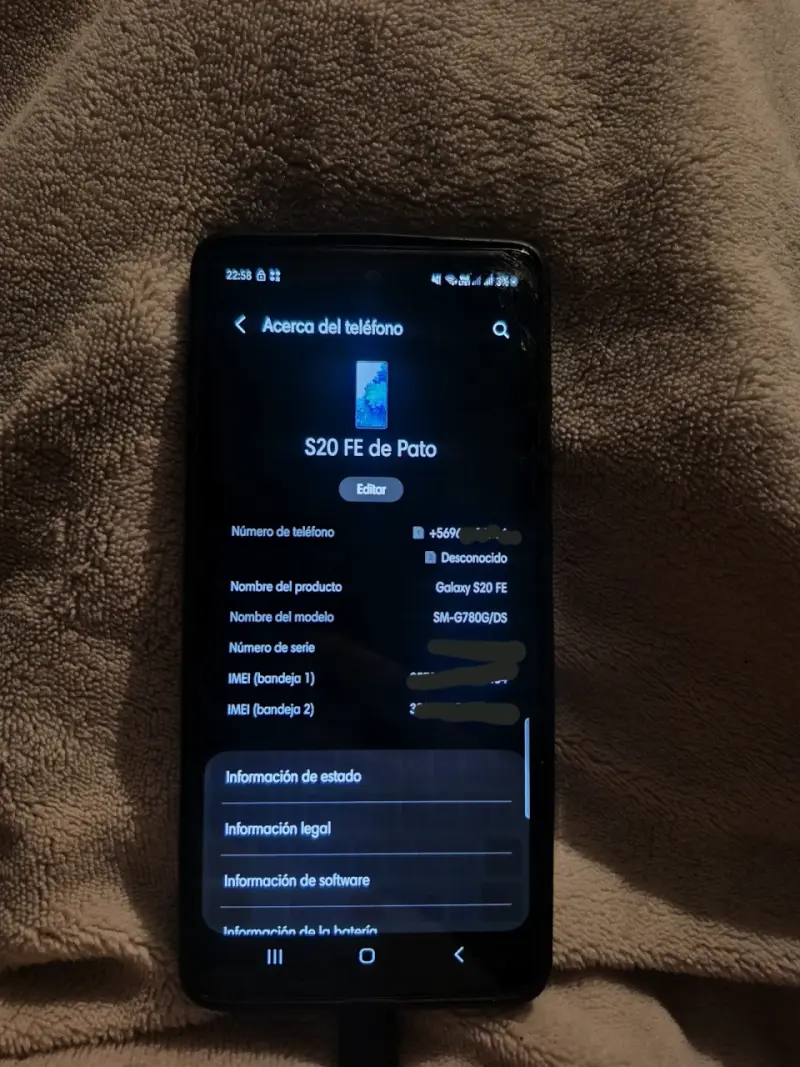 Samsung Galaxy S20 FE en buen estado - 2
