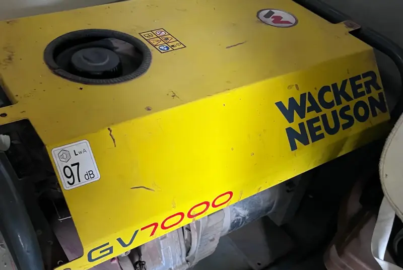 Generador Wacker Neuson GV7000 usado - 1