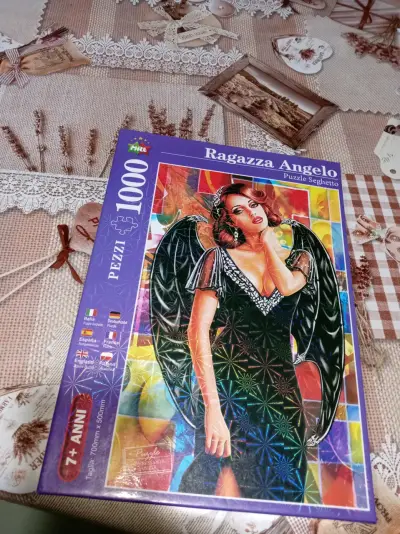 Puzzle Ragazza Angelo 1000 piezas - miniatura 1