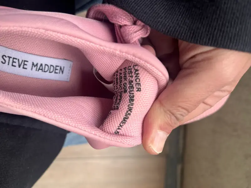 Zapatillas deportivas rosadas Steve Maden - 5