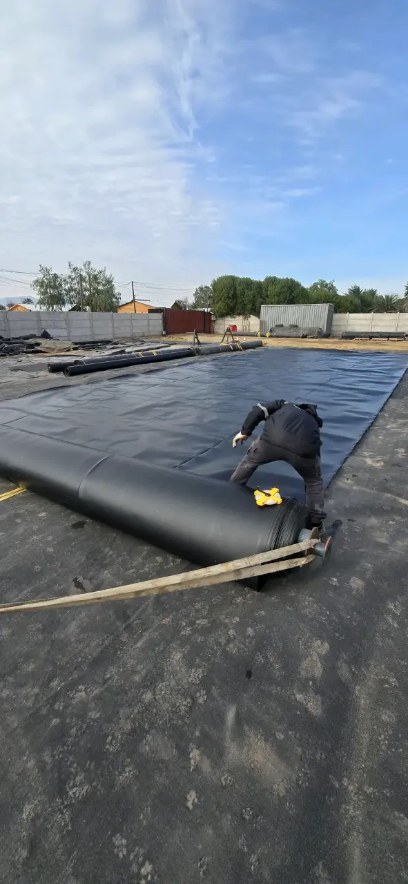 Geomembrana Hdpe retiro en nuestras instalaciones - 2