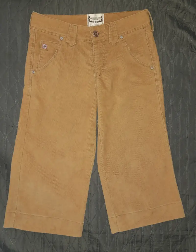 Pantalones cortos de pana Levi's marrón - 1