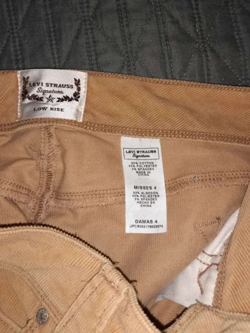 Pantalones cortos de pana Levi's marrón - 3