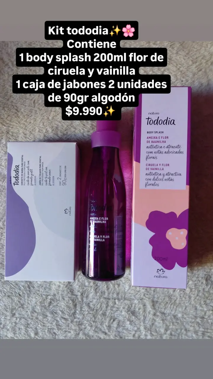 Kit Natura Tododia crema y jabón líquido - 2