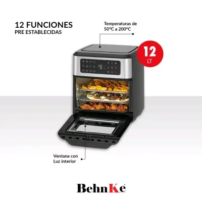 Freidora de aire Behnke con pantalla digital - miniatura 3