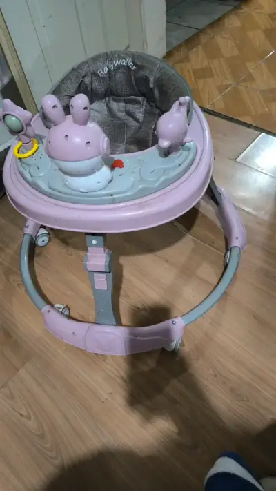 Andador para bebé Babywalker rosado - miniatura 1
