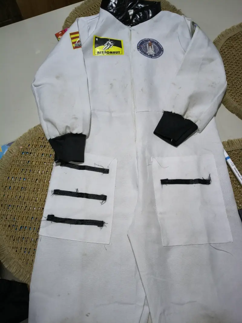 Disfraz de astronauta para niños talla 6 - 1