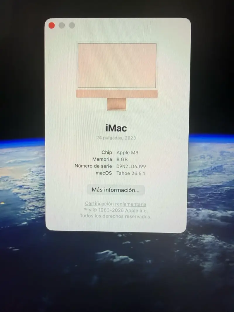 Computador de escritorio Apple iMac 24" - 4