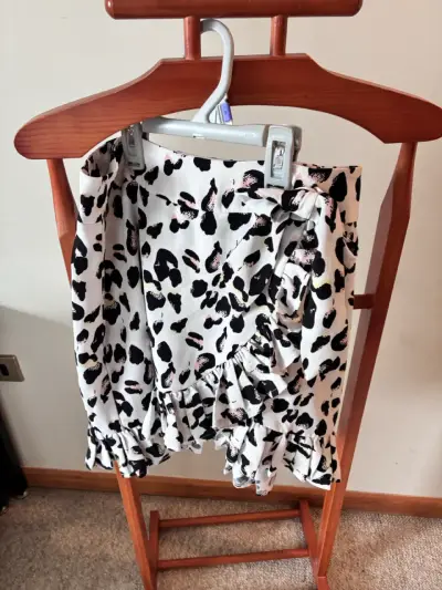 Falda Ashanti, T40, corta estampado animal print - miniatura 1