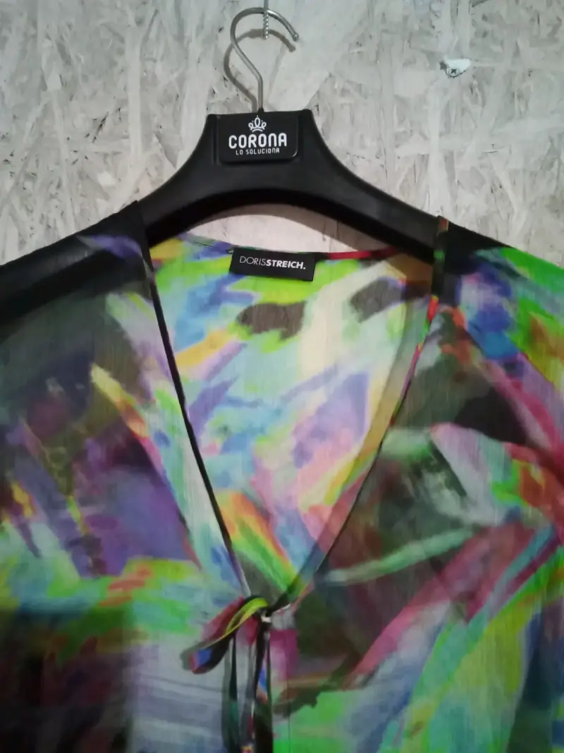 Blusa colorida de gasa Dockers Stretch - 3
