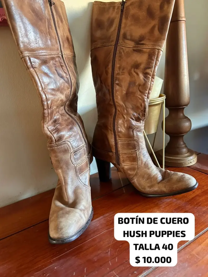 Botines de cuero Hush Puppies talla 40