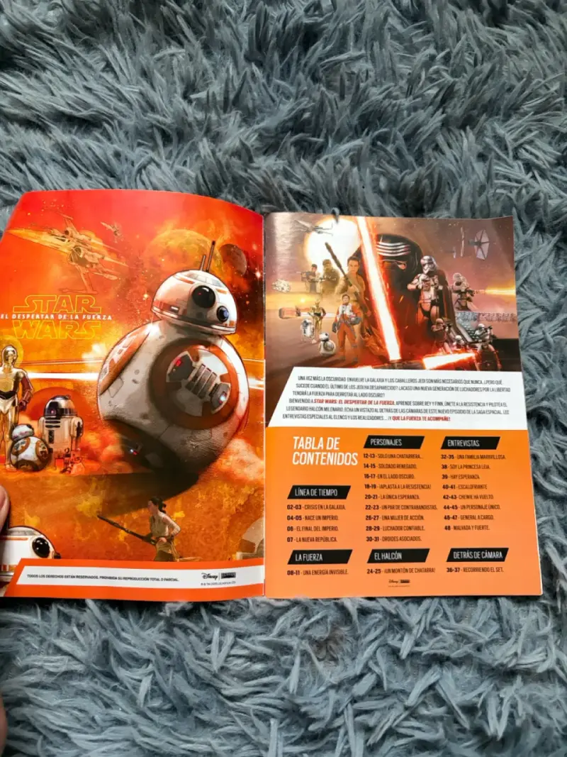 Revista Star Wars El Despertar de la Fuerza - 2