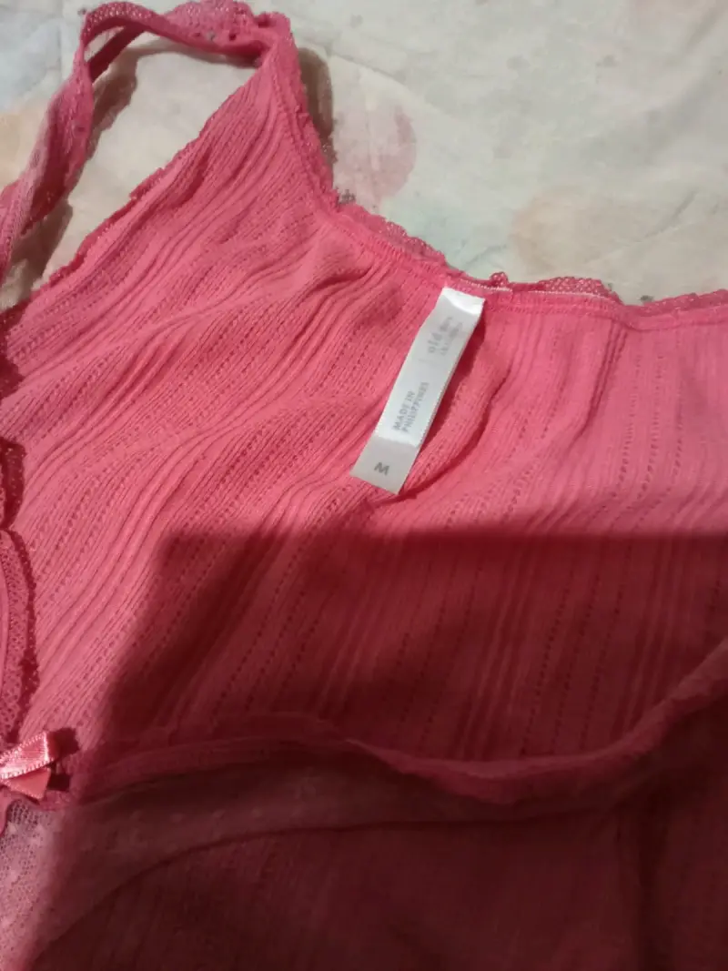 Blusa sin mangas color coral para mujer - 2