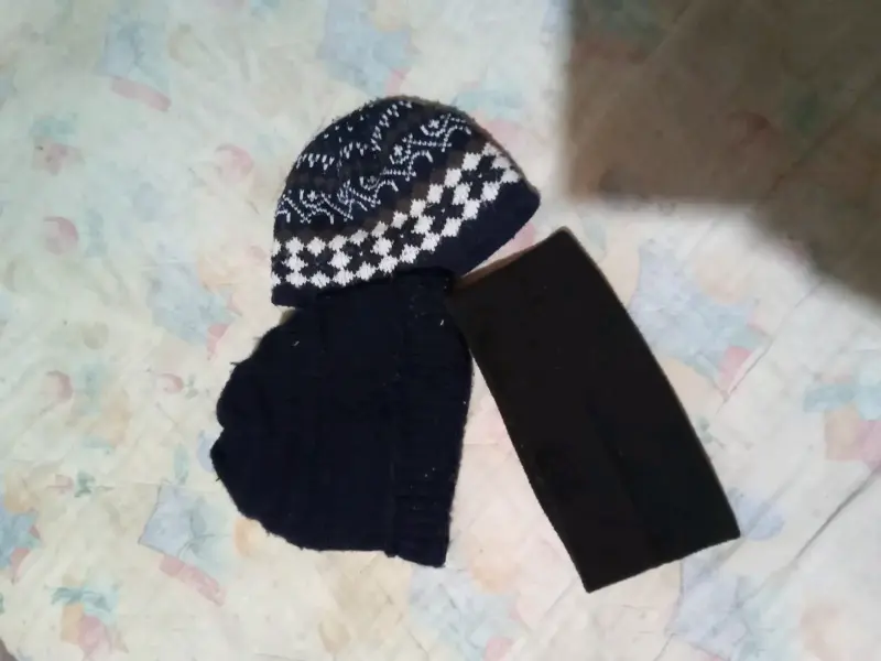 Set de gorros y cuello