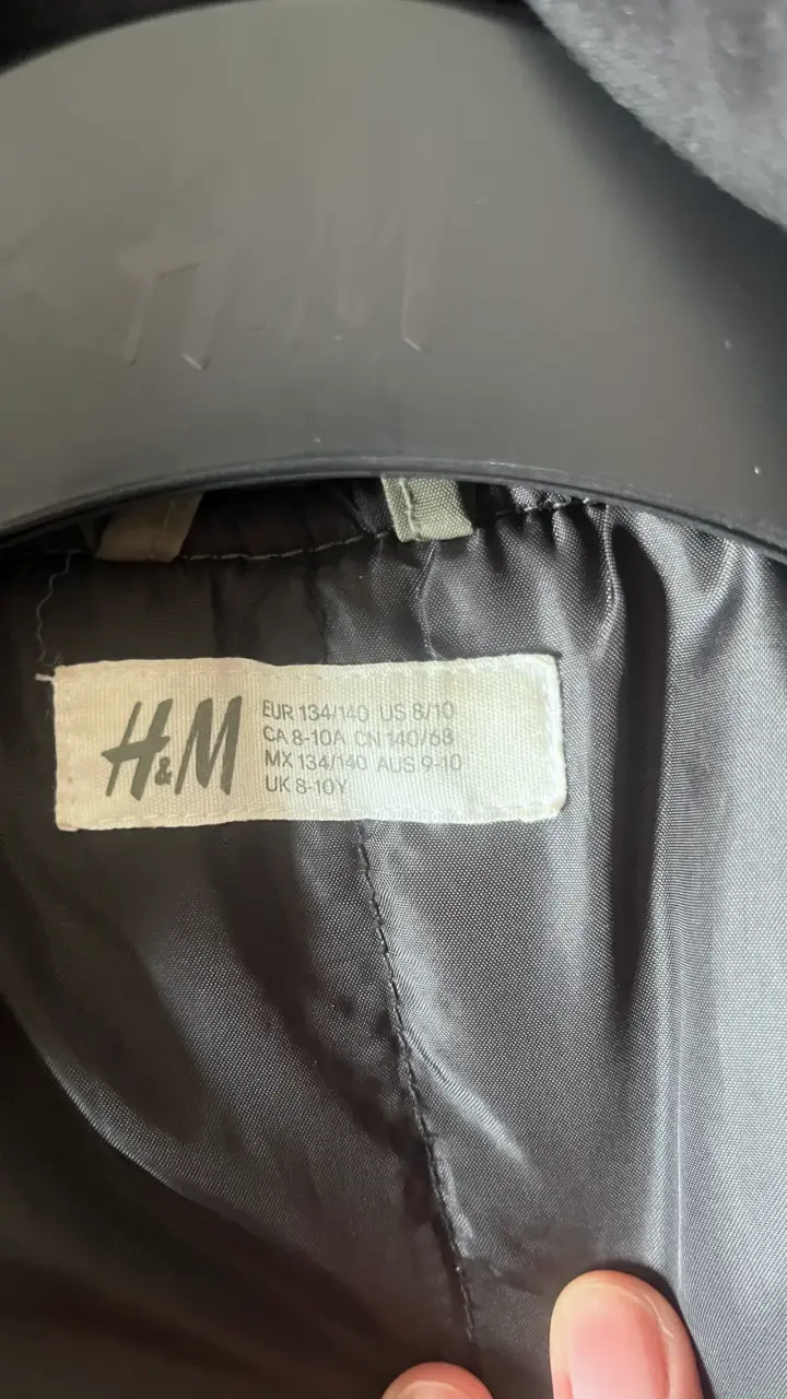Chaqueta bomber niño con capucha H&M - 3