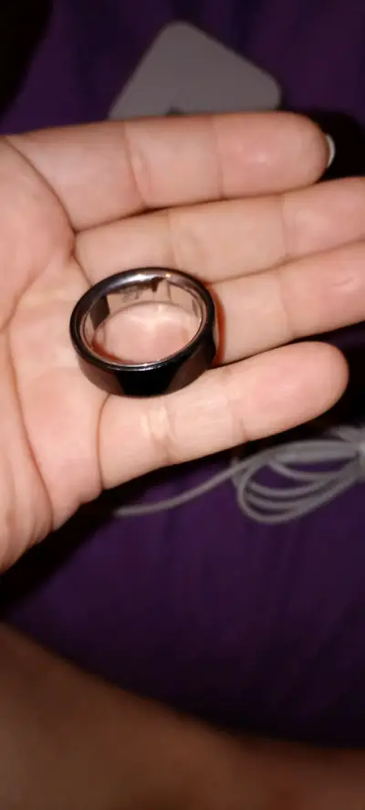 Anillo inteligente  oura ring 4 negro talla 12 - miniatura 2