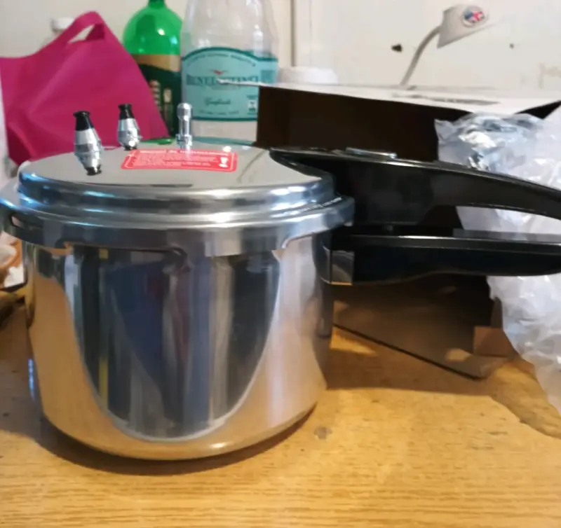 Olla a presión Holstein 4.2L acero inoxidable - 3