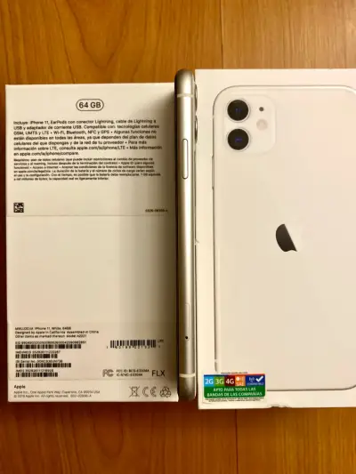 iPhone 11 blanco 64GB en buen estado - miniatura 3