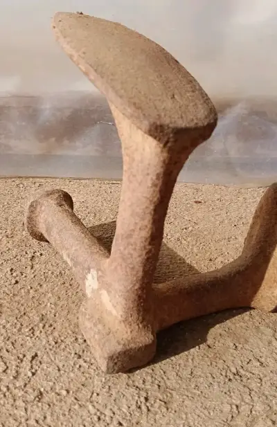 Antiguo yunque ( orma) de zapatero en hierro - miniatura 2