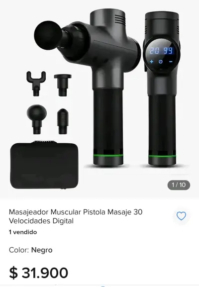 Masajeador muscular digital 30 velocidades - miniatura 1