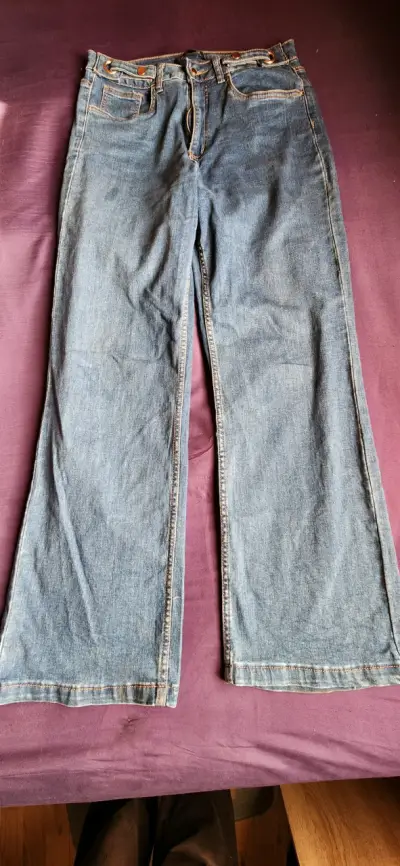 Jeans de mezclilla azul dama - miniatura 1