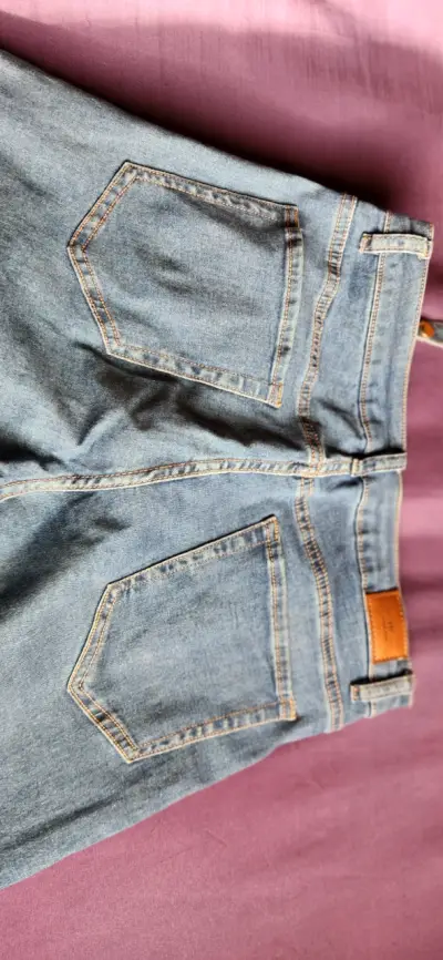 Jeans de mezclilla azul dama - miniatura 4