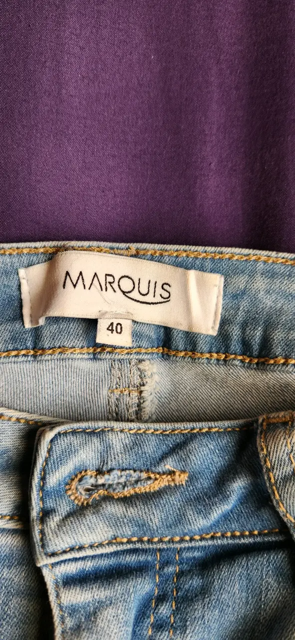 Jeans Marquis talla 40 azul claro - 1