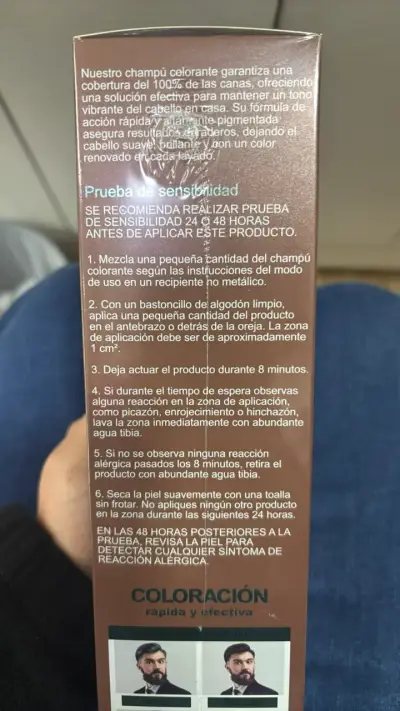 Shampoo colorante Max Belle café 2 en 1 - miniatura 2