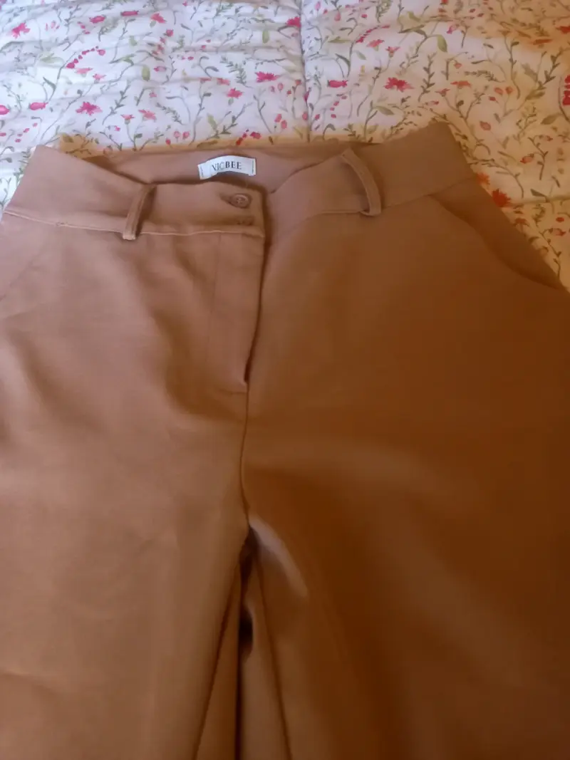 Pantalones de vestir marrones para mujer - 2